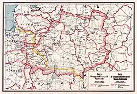 Image 11The territory claimed by the People's Republic of Belarus, 1918 (from History of Belarus)