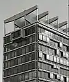BP Building roof truss suspended structure