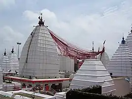 Group of temples with pyramid-shaped Shikhara