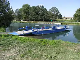 Ferry on the Charente