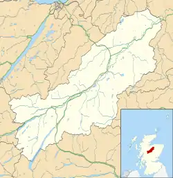 Kingussie is located in Badenoch and Strathspey