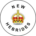 Badge of the British New Hebrides (1906-1953)