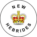 Badge of the British New Hebrides (1953-1980)
