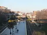 Bakırköy station before its renovation and expansion.