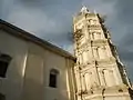 Rear facade of bell tower