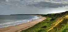 A photograph of Ballinesker Beach