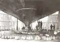 Balloon in hangar