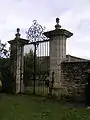 Gate at the Chateau entrance