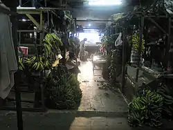 A fruit market in Pasar Minggu.