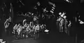 Band playing in the hangar of Randolph in 1945