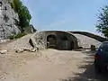 Access ramp to the Chateau