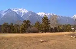 View of the Barguzin Range from Yarikta