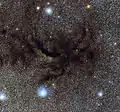 Barnard 59 captured by the Wide Field Imager on the MPG/ESO 2.2-metre telescope at ESO’s La Silla Observatory.
