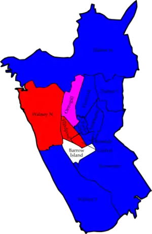2006 results map