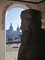 Basil Constantine Ostrozky Monument and Church of the Nativity of the Virgin Mary in Starokostiantyniv