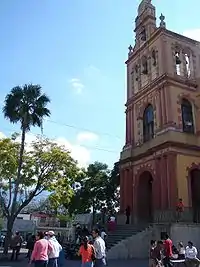 The Old Basilica of Guadalupe, less than 50 meters away from the new church.