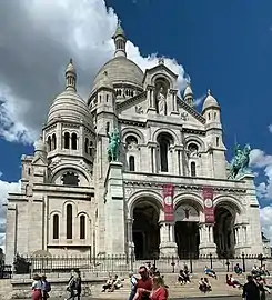 Detail of the south facade