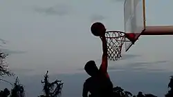 Layup in basketball