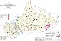 Map showing Bawan (#003) in Bawan CD block