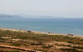 The beach of Özdere