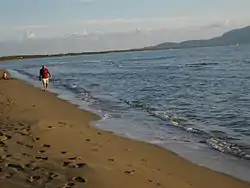 A beach in Fonteblanda