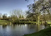 Beacon Pool, fed by Leamonsley Brook