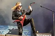 Lead guitarist Anton Kabanen