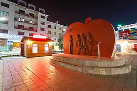 The Beatles monument, a popular place for the youth of UB to gather around