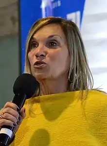 Beatriz Argimón is the current Vice President of Uruguay since 1 March 2020