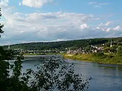 Chaudière River in Beauceville