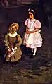 Sister and Brother – Ernesta and Philip Drinker (1897), by Cecilia Beaux, private collection