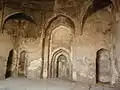 Begumpur Masjid Mihrabs under main west wall