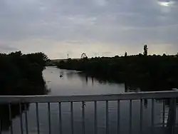 Kalitva river in Belaya Kalitva
