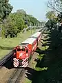 Diesel-Electric rolling stock.