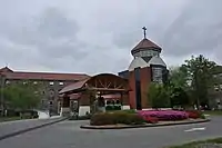 Entrance to the Katharine Drexel Shrine, April 2012