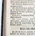 Entry of the address of Louis George at the Berlin address book of 1769