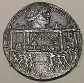 Medal of the Pazzi conspiracy, with Lorenzo, 1478, Bertoldo di Giovanni