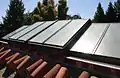 This ridge skylight wraps over the highest point of the roof - the ridgeline.