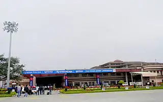 Terminal 2 from the apron