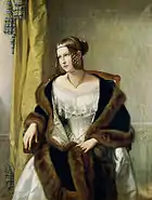 Marie Freifrau von Bernus, geborene du Fay (1819–1887), ca. 1838, oil on canvas, 128,6 x 97,2 cm, Städel Museum, Frankfurt