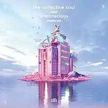 This is the front cover for the EP The Collective Soul and Unconscious: Chapter One by the group Billlie. The cover art copyright is believed to belong to the label, Mystic Story, or the graphic artist(s).