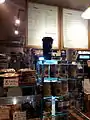 Front counter and menu display