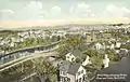 Bird's-eye view in 1908