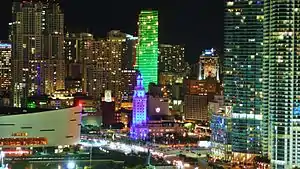 Downtown Miami, December 2010