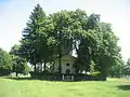 The local Roman Catholic church of the bygone Bukovina German community of Mitocu Dragomirnei