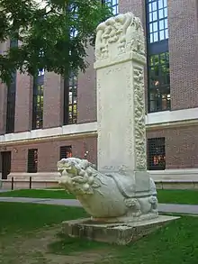 The Harvard Bixi in the United States was produced in China in the 18th century.