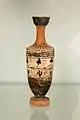 Black-figure lekythos, 6th century BC