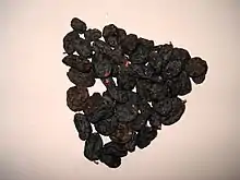 Black raisins