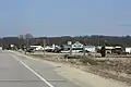 Welcome sign on US 53