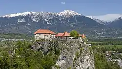 Bled Castle is the oldest Slovenian castle mentioned in documents
